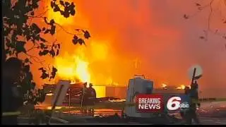 Firefighters Battle Massive 3-Alarm Fire In Downtown Indy