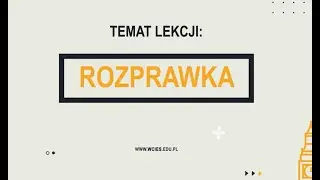 Język polski - Rozprawka.