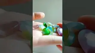 Colorful Cat eye Cabochon Quality Gem Intarsia Stone pattern different Shape Charm Jewelry Making