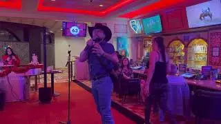 Christopher Doty Sings &ldquo;Don&rsquo;t Let the Sun Go Down on Me&rdquo; at Red Zone - Gold Coast Casino