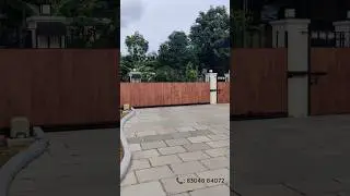 Automatic Sliding Gate motor installed at Chengannur, Alappuzha 📞8304884072 #automaticgate #gate