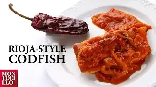 Rioja style codfish with Montecillo Crianza - Recipes from La Rioja