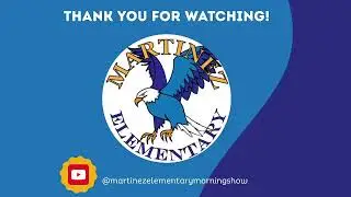 Martinez Elementary School Morning Show Live Stream