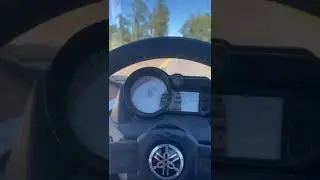 Yamaha yxz1000R 0-60 and top speed run
