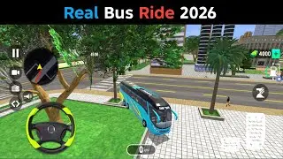 City Bus Tour 2026 | Real Tourist Bus Drive Through Urban Streets