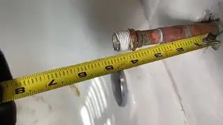 How to EXTEND and REPLACE pipe for shower faucet Spout.