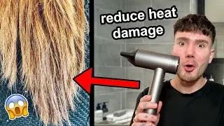 HOW TO REDUCE HEAT DAMAGE || TIPS FOR BLOWDRYING YOUR HAIR! (with the TYMO Hairdryer) AD