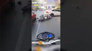 😱Duke 390🚦live accident,🤬💔 Total loss 😔😥 bike rider status || Duke 390 accident #shorts #trending