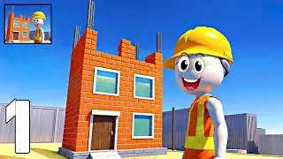 Pro Builder 3D - Gameplay Walkthrough Part 1 - Create Your Dream Architecture (Android, iOS)