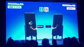 Black Shark 4 Pro 120W Ultra Fast Flash Charging - Live Demo @ Launch Stage ( Xiaomi )