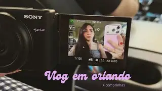 VLOG EM ORLANDO!! outlet e muitas comprinhas 