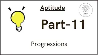 Aptitude Part 11 : Progressions