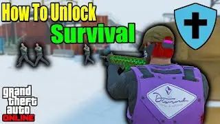 Как открыть режим выживания в GTA 5 Online