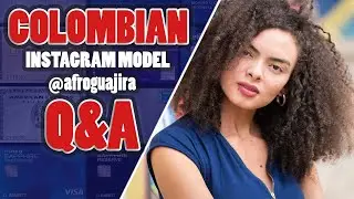 🔴Colombian Instagram Model Afroguajira Q&A