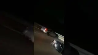 Admin tuned 370z shoots flames on highway #370z #cars #flames