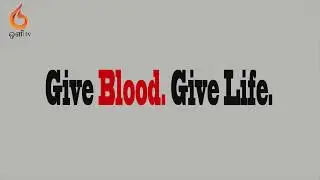 Blood Donation motivation advertisement
