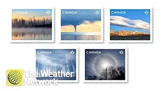 Canada Post представила новейшие марки, которые пришлись по душе любителям погоды