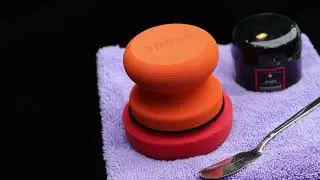 SPTA 3&rdquo; Car Hand Wax Applicator Polish Clay Disc Pad Kit