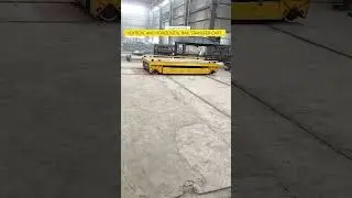 Vertical And Horizontal Movement Rail Transfer Cart #trolley