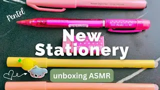 New stationery unboxing ASMR
