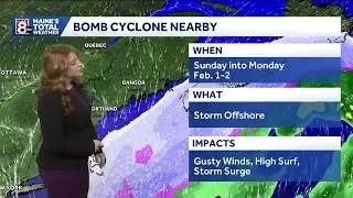 Coastal Maine to see minor impacts from Sunday's storm