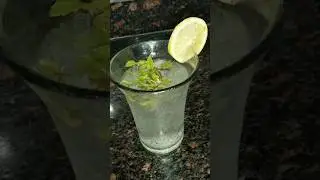 simple Sprite and mint mojito recipe#viral drink#ytshorts#shorts