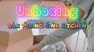 Rak piring sink recomended #rakpiring #unboxing #inspirasirumah #homedecor