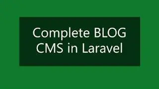 How to Make a Complete Blog CMS in Laravel | Part 19: Edit and Update Profile | Adding Site Settings