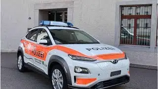 13 Hyundai Kona Electric pour la police suisse