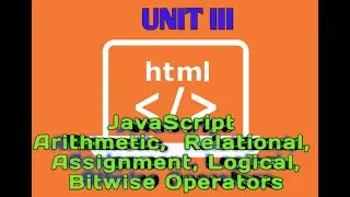 JavaScript Operators