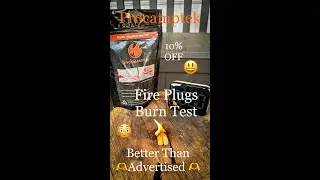 Procamptek Fire Plug Burn Time Test This Company Really Is phenomenal 🫶🔥🔥🔥🫶