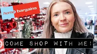 COME SHOP WITH ME IN HOME BARGAINS! | NEW IN CHRISTMAS 2019 | HARRIET MILLS