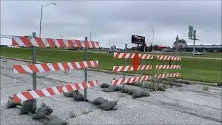 Holiday Star Theatre (After the Demolition) in Merrillville, Indiana
