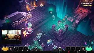 Getting pwn3d on the tower in Minecraft Dungeon