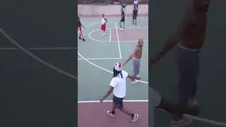 Austin ogunmakin playing basketball 🏀 with Boogunna 4thward Ward
