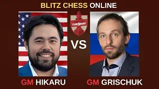 Hikaru Nakamura vs Alexander Grischuk | Titled Tuesday Games Part 1 | Chess.com