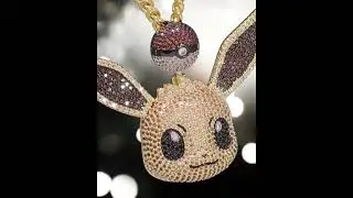 The Pok&eacute;mon | King Ice jewelry line. Available only at kingice.com #kingice #pokemon
