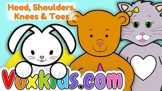🧍 Head, Shoulders, Knees & Toes VoxKids MyVoxSongs NurseryRhymes