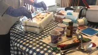 Making Sexy Man Soap