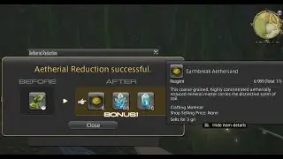 Final Fantasy XIV - How to Farm Earthbreak Aethersands Patch 6.3