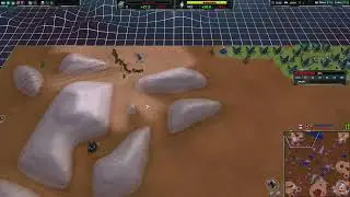 Zero K, 1v1, Doldrums v2.3, nr1_rANDY_FAN (Rovers) vs. PRO_Dregs (Cloakbots)