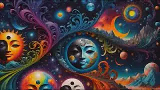 Sacred Land: Calming & Trippy Visuals for Shrooms & Psychedelic Journey