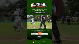 ROUTINE PLAY by LEOHJ PALANOG - U18 DE LASALLE ZOBEL BASEBALL