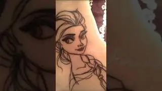 Disney princesses as tattoos #tattoo #disney