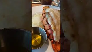 Lobster and Prime Rib dinner on the Carnival Panorama Cruise Mexican Riviera #shorts #food #cruise