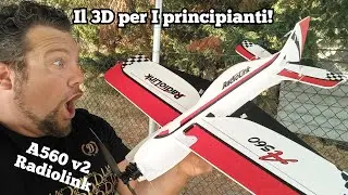 Radiolink A560 v2 Questo è il migliore aereo rc per principianti del 2023, imparerai le acrobazie 3D