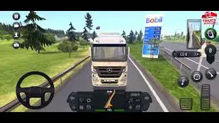 🚛 Truck Simulator Gameplay Part#10 | 147 KM Tomatoes Delivery Success ✅ Reverse Parking Perfect |