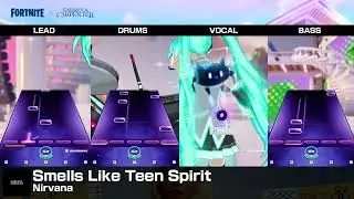 [Fortnite Festival] Smells Like Teen Spirit (Expert Full Band, 100% Flawless)