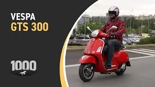 Vespa GTS 300: aneb Somik na červeném skútru!