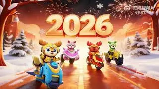 Official Deer Squad AI Short Happy New Year Ad (First video of 2026)